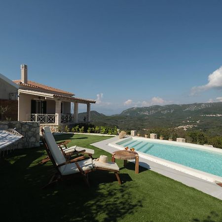 Villa Koukoutsa House With Swimming Pool Corfu Sokraki à Sokrákion Extérieur photo