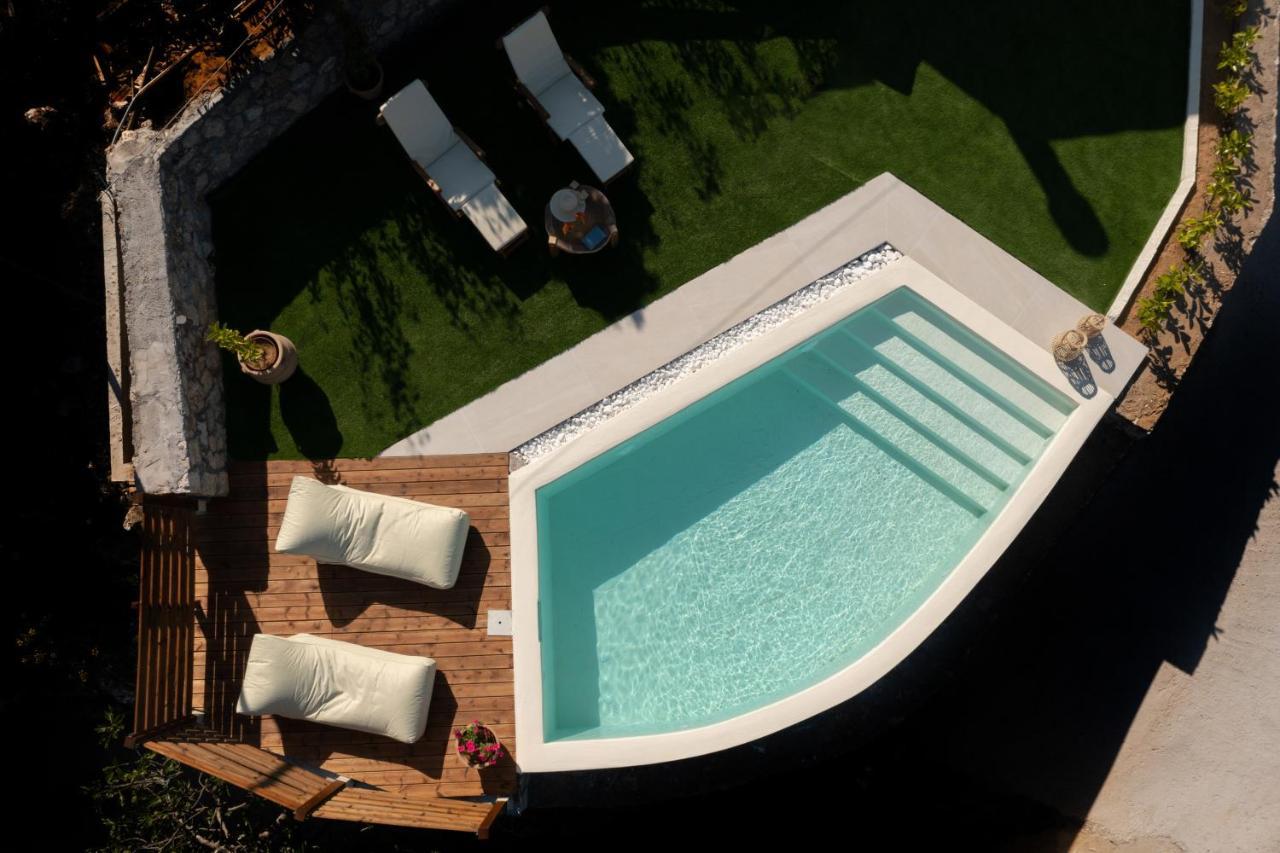 Villa Koukoutsa House With Swimming Pool Corfu Sokraki à Sokrákion Extérieur photo