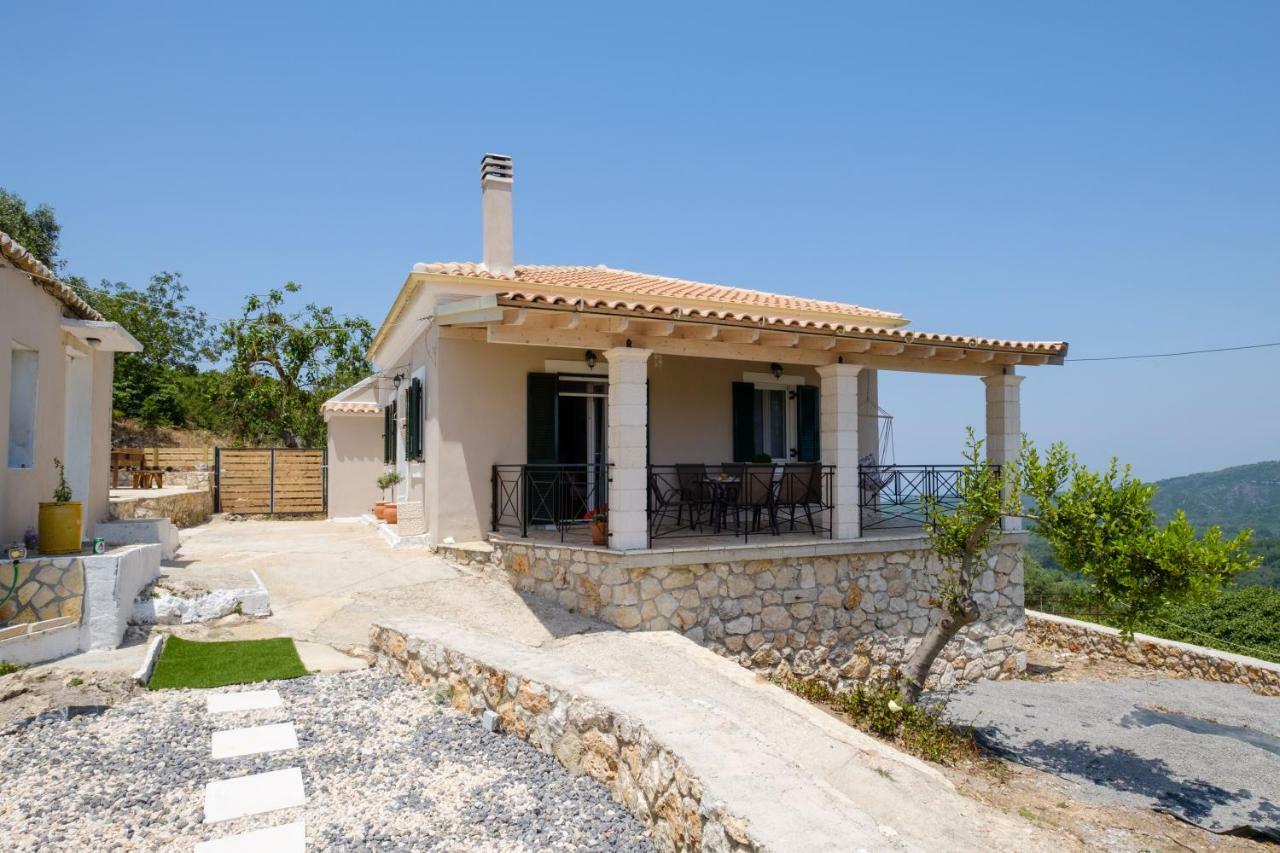 Villa Koukoutsa House With Swimming Pool Corfu Sokraki à Sokrákion Extérieur photo